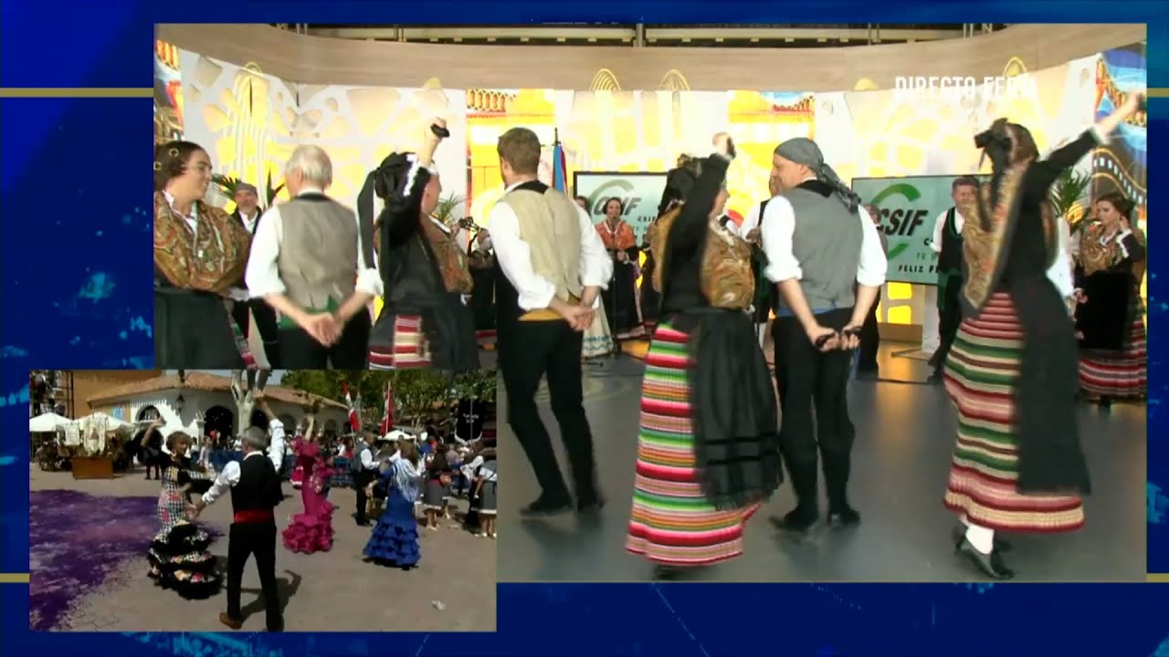 Actuación Grupo de folclore Danzas Magisterio