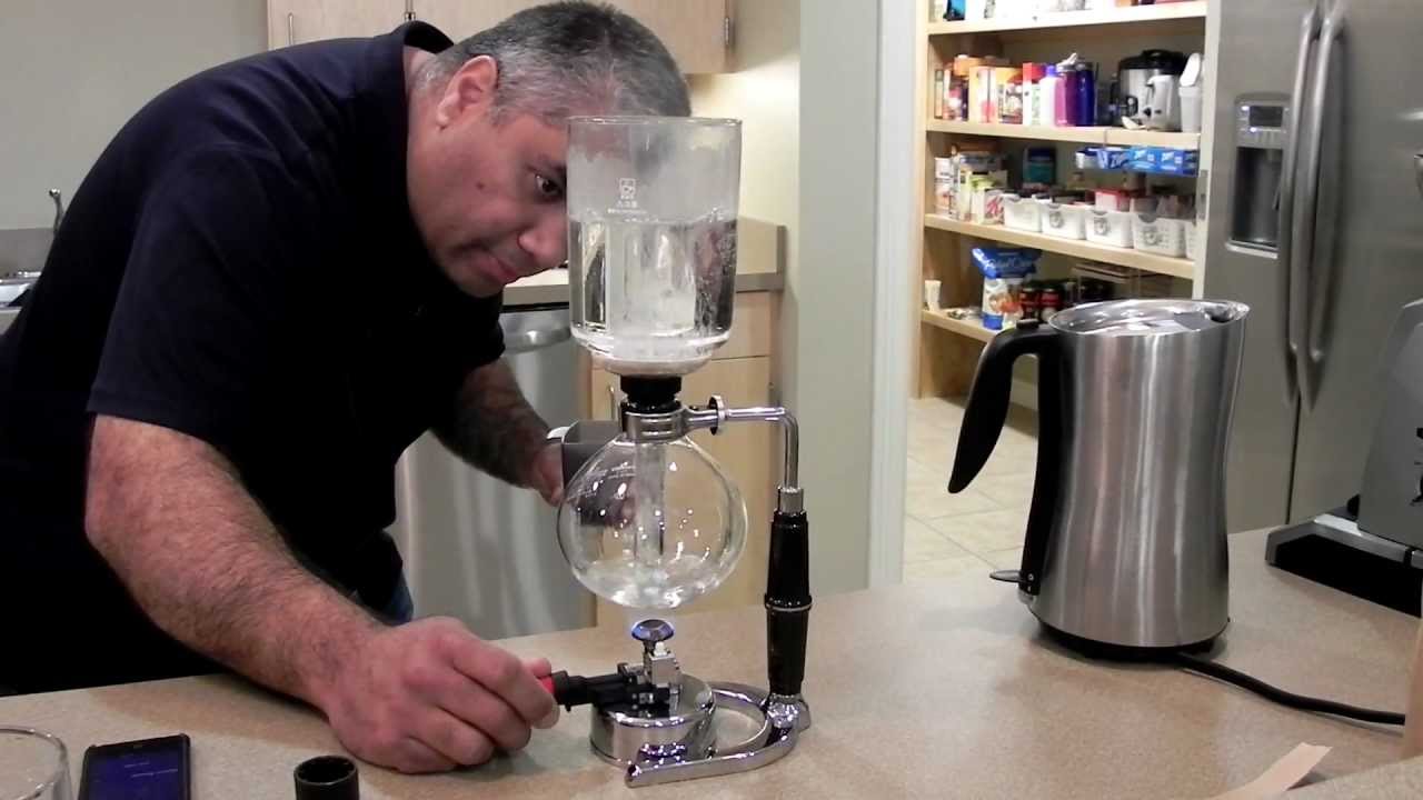 Hario TCA-5 Siphon Presentation