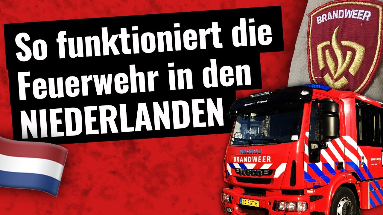 Wie arbeitet die niederländische Feuerwehr? 🔥#feuerwehr #brandweer #niederlande #holland #apeldoorn