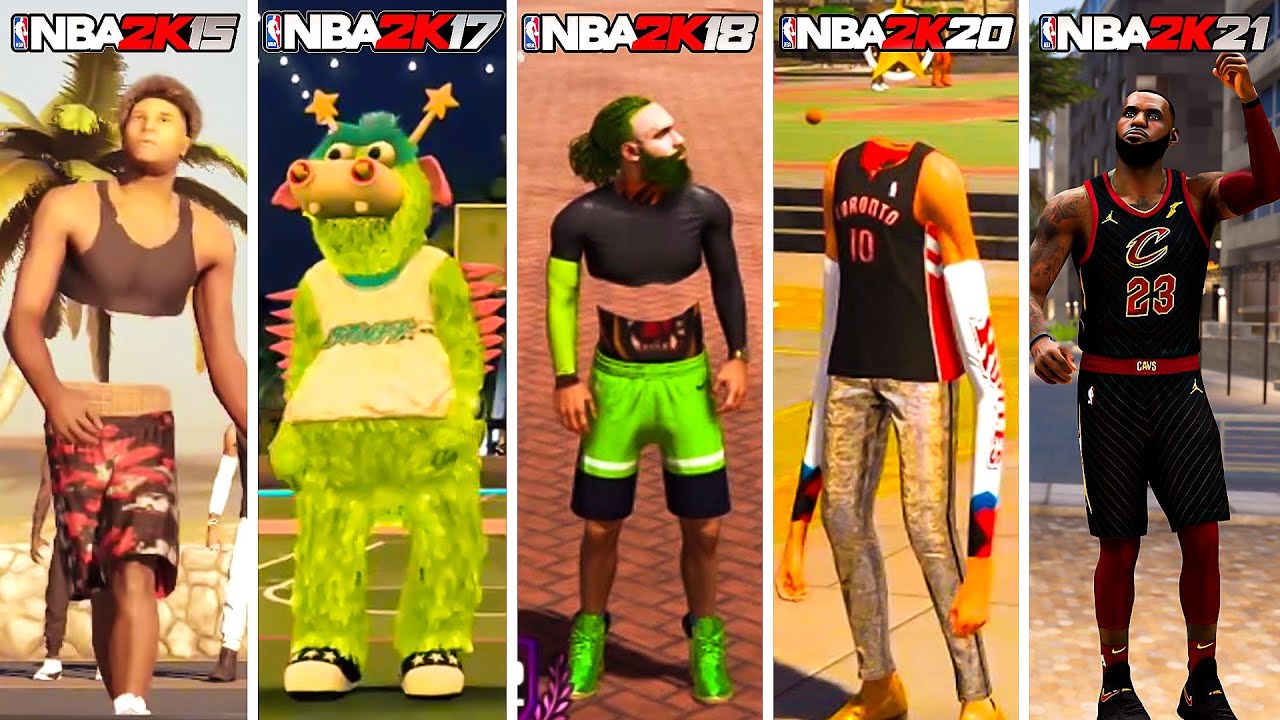 ТОП-10 СБОРОК В ИСТОРИИ NBA 2K (2K15, 2K16, 2K17, 2K18, 2K19, 2K20, 2K21, 2K21 Next Gen)