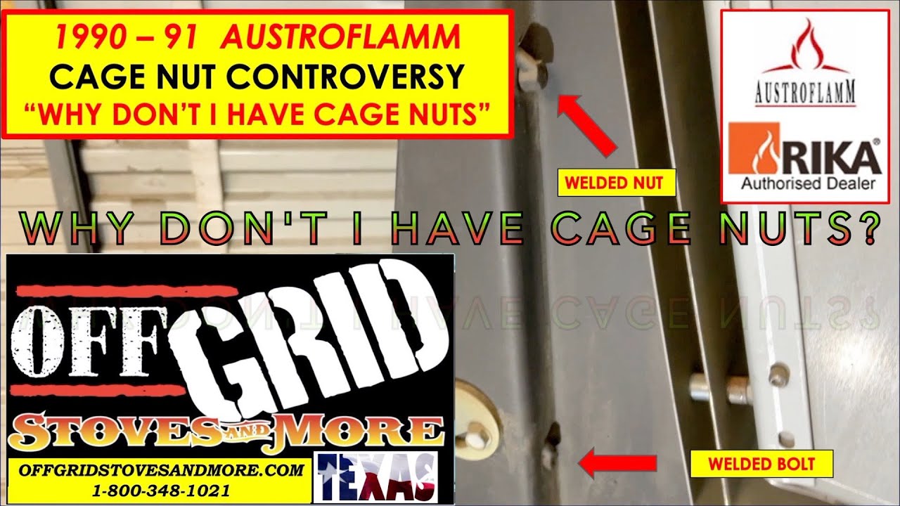 AUSTROFLAMM 1990 - 91 FIREWALL CAGE NUT CONTROVERSY - " WHY DON'T I HAVE CAGE NUTS?