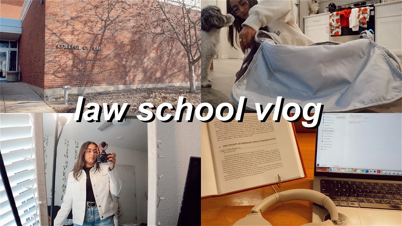 LAW SCHOOL VLOG | readings, packing for a competition, and getting my cap and gown for graduation!