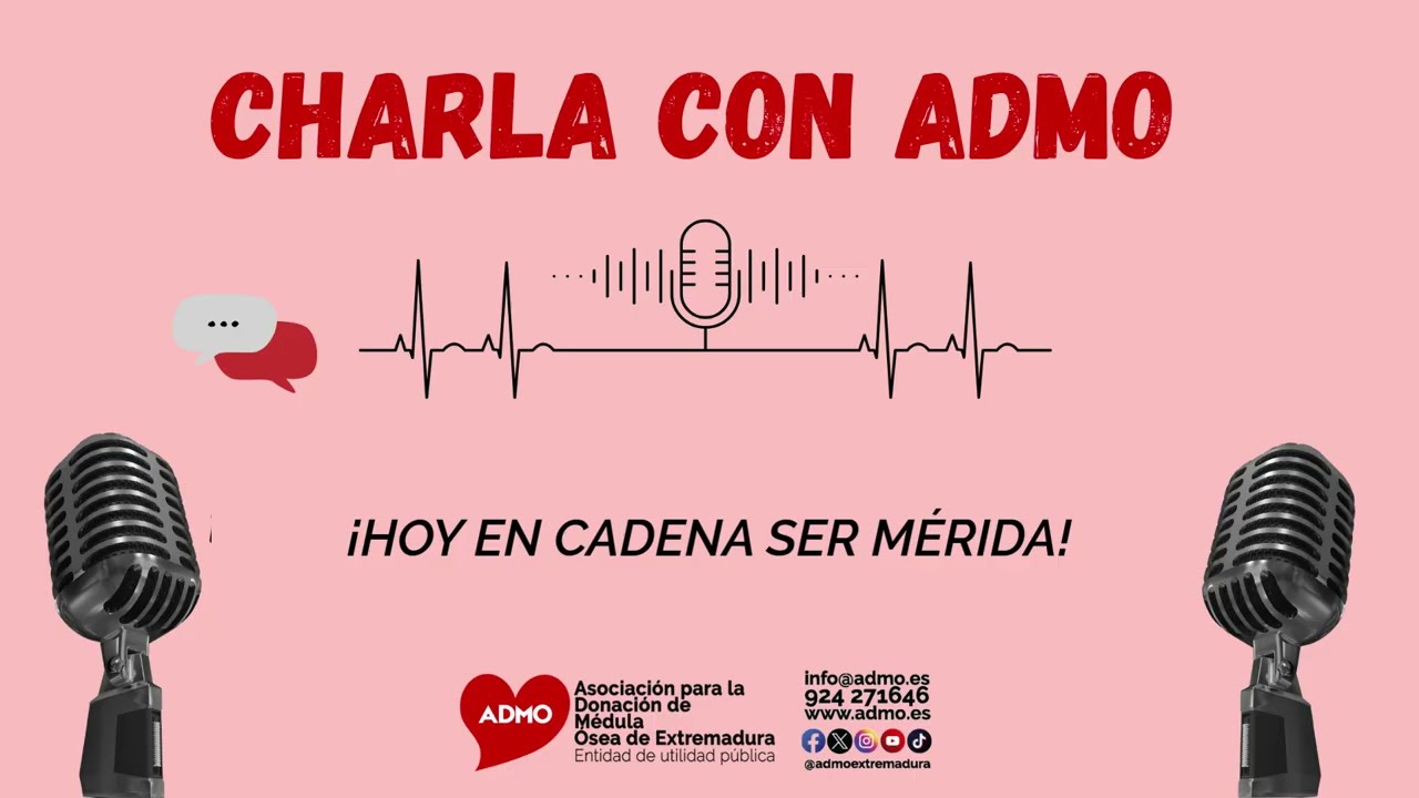 Charla con ADMO en Cadena Ser Extremadura