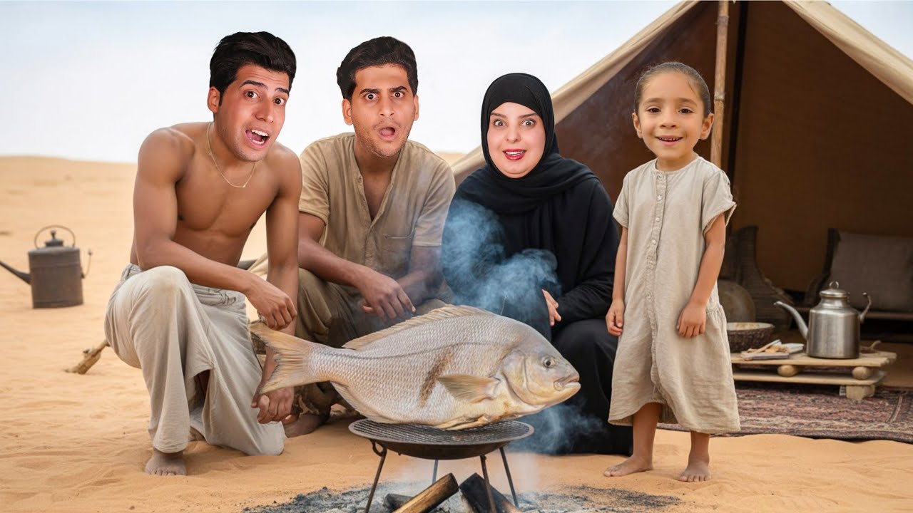 24 ساعة بالبر على طريقة البدو 🔥 شوف شصار ويانا!