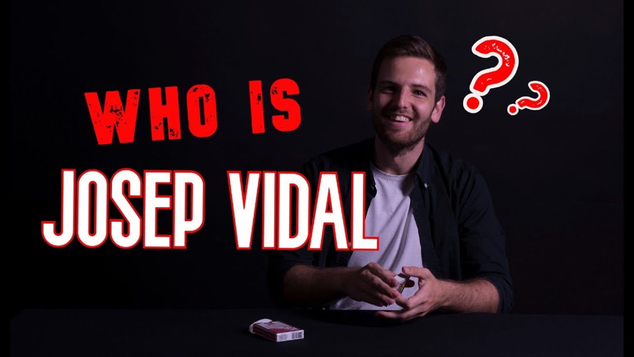 Who is JOSEP VIDAL❓👉 Close-up MAGICIAN 👈 &spades; &hearts; &diams; &clubs;