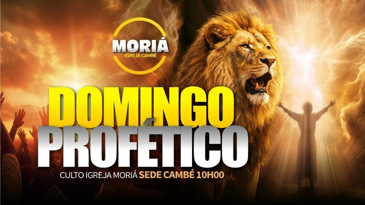 ✅ CULTO DOMINGO PROFÉTICO - MANHÃ | 01/02/26 - CAMBÉ
