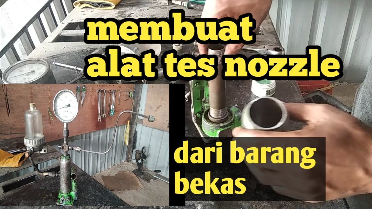 Cara buat alat tes nozzle