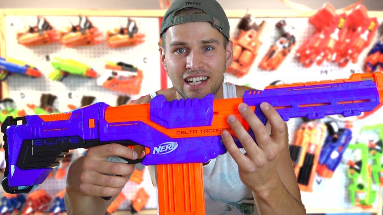 Обзор Нерф дельта трупер Nerf Delta Trooper - Нерф Обзор нерф дельта трупер