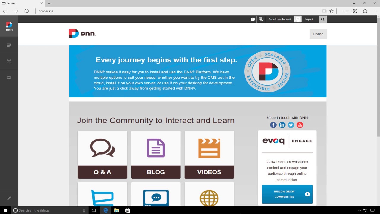 DNN9 Series Video 3 - DotNetNuke Overview Video