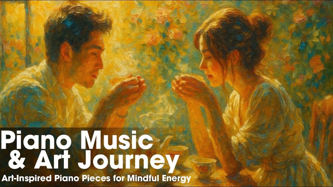 PIANO MUSIC 🌿 Sunlit Tea Time Shared Together