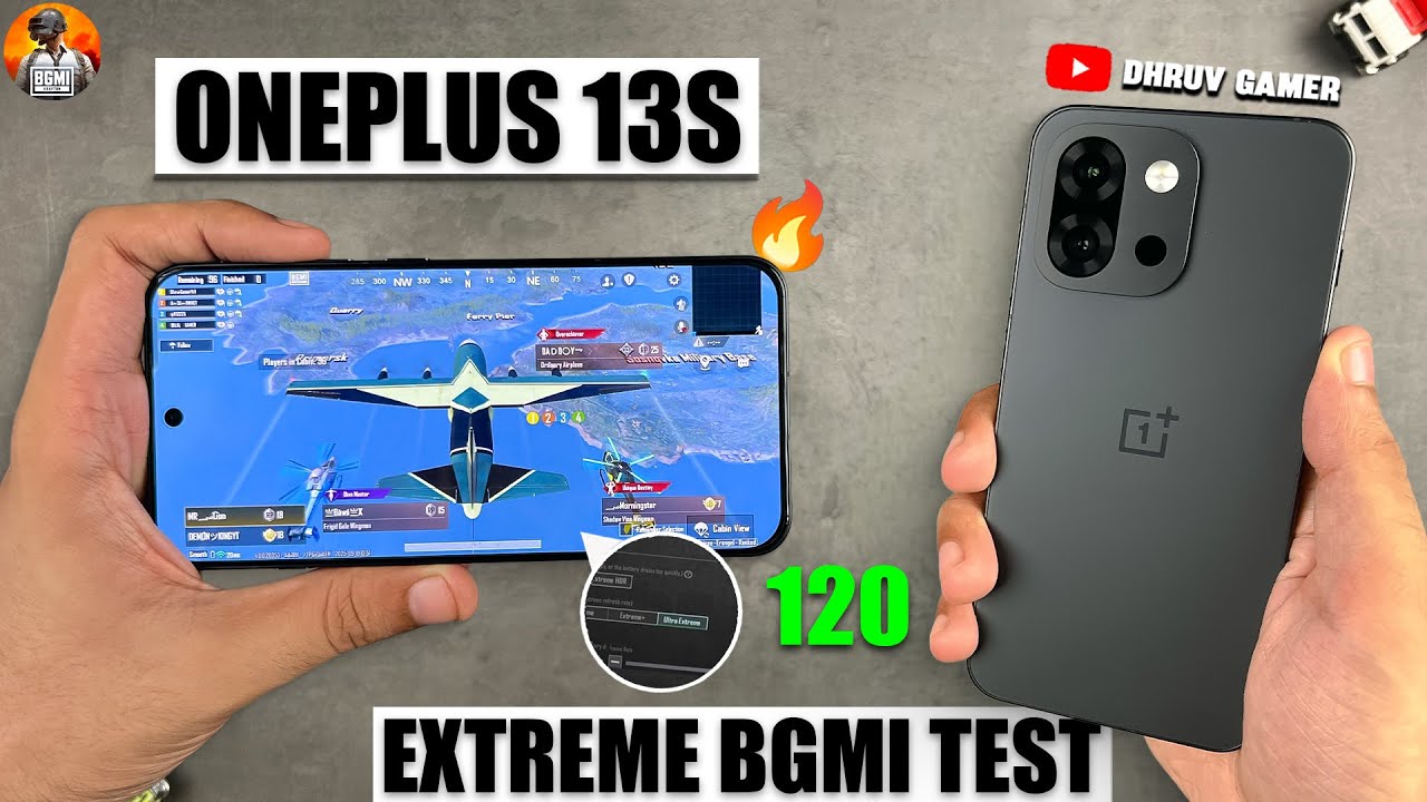 BGMI on OnePlus 13s 120 FPS is a GAME CHANGER