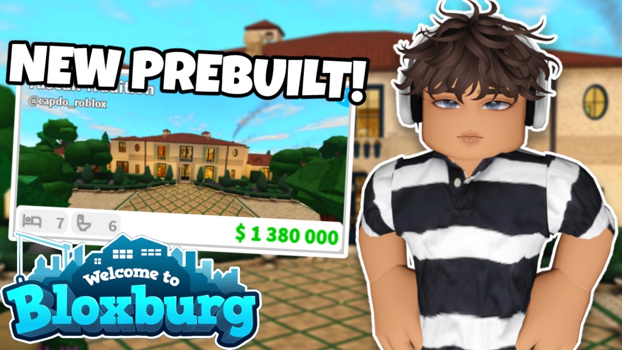 TOURING THE NEW TUSCAN TRADITION PREBUILT IN BLOXBURG! 🏠 *$1.3 MILLION*
