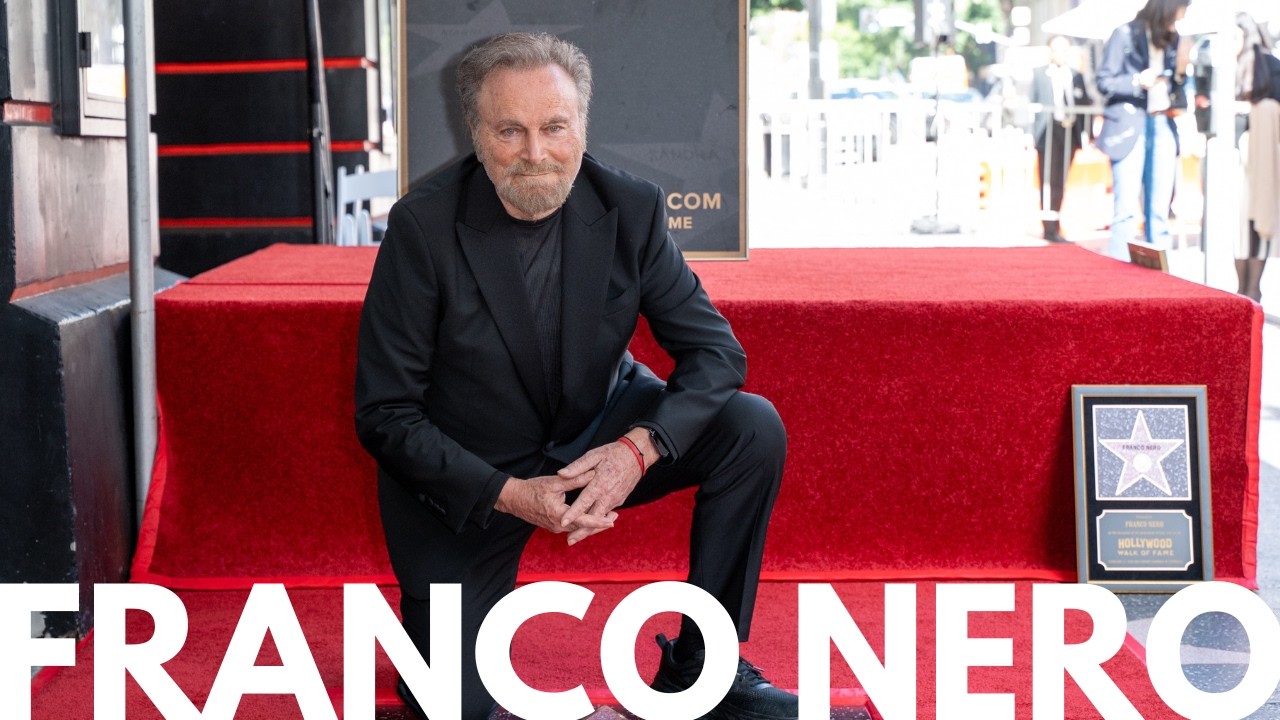 WALK OF FAME CEREMONY - FRANCO NERO (HIGHLIGHTS)