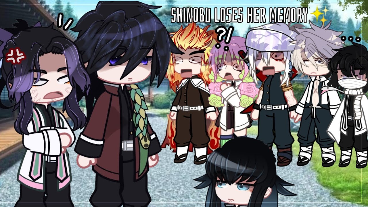 /Shinobu Kocho loses her memory for 24 hours/✨/Demon slayer/Kny/Kimetsu no yaiba/Gacha life,club/Yoo