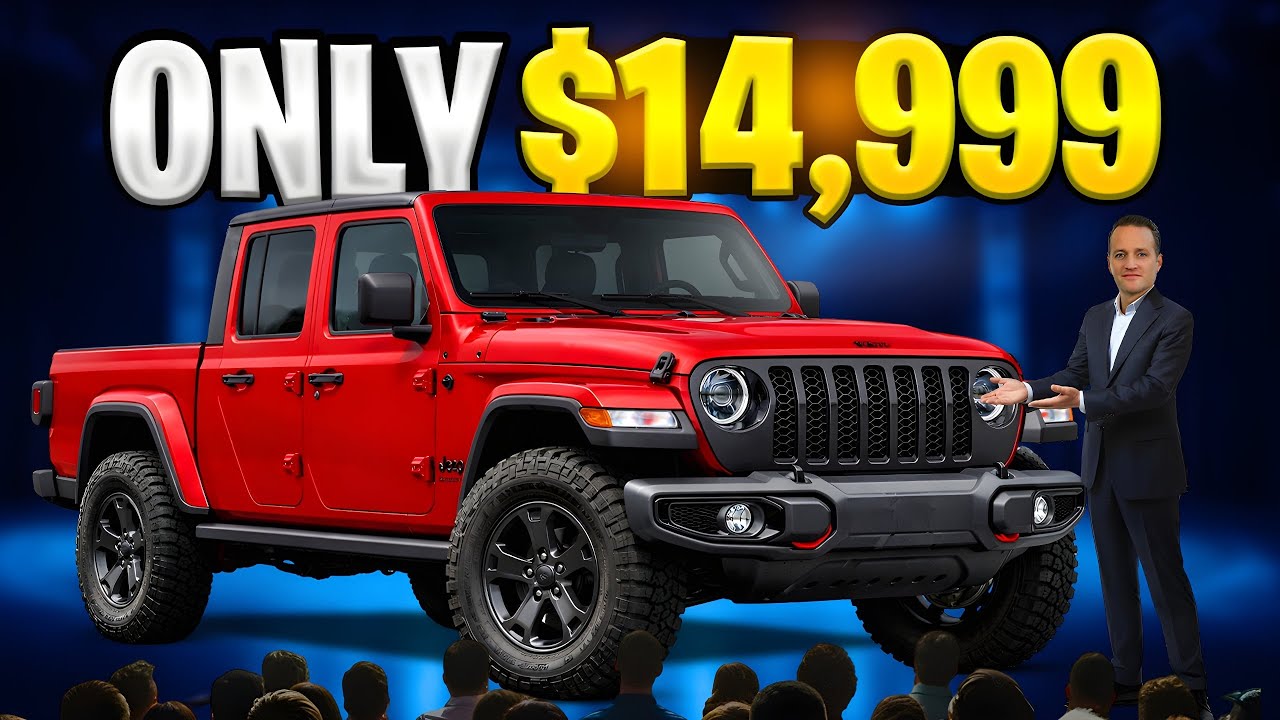 Новые пикапы Jeep по цене 14 999 долларов наконец-то поступят в продажу в 2026 году!