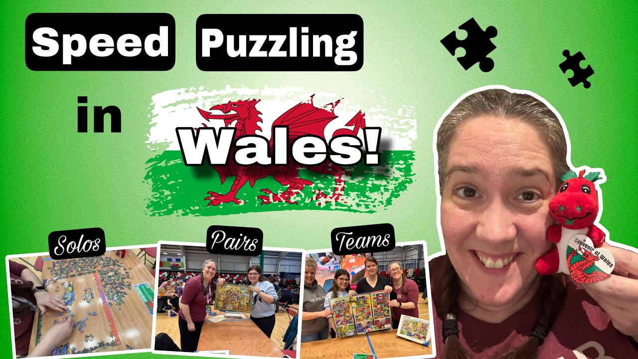 I went to the first WELSH speed puzzling championship!