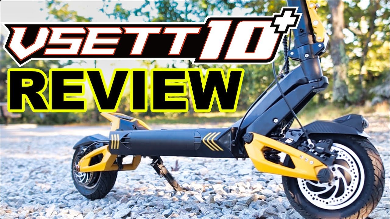 VSETT 10+ Review - 50mph FAST Electric Scooter!