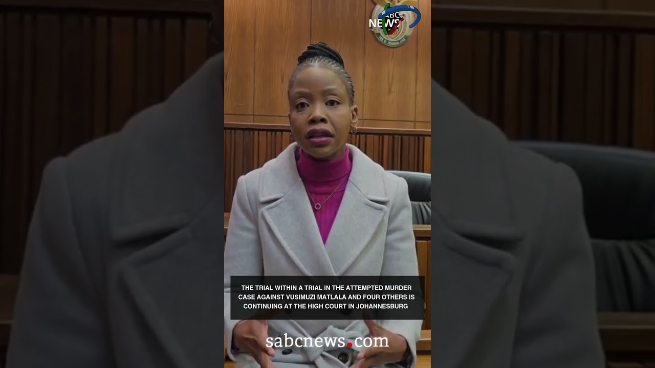 The trial within a trial in the attempted murder case against Cat Matlala & 4 others continues today