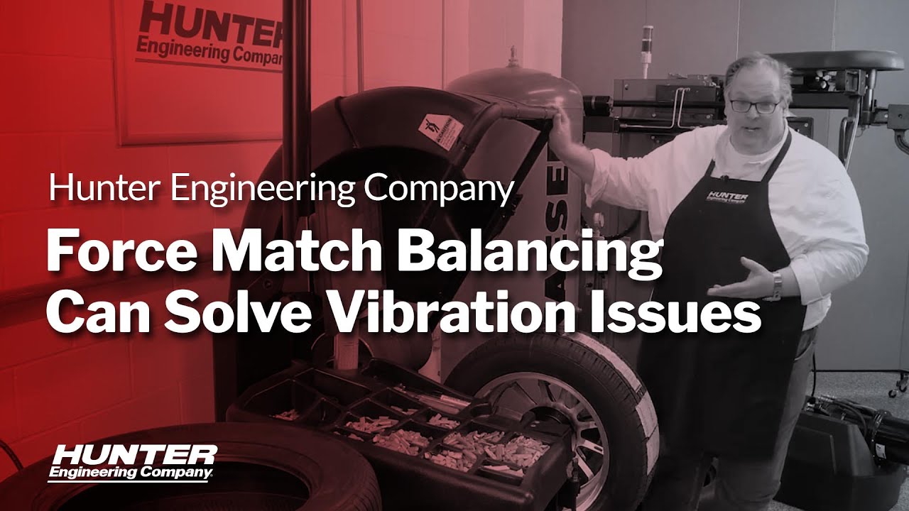 Force match balancing can solve tire vibration issues