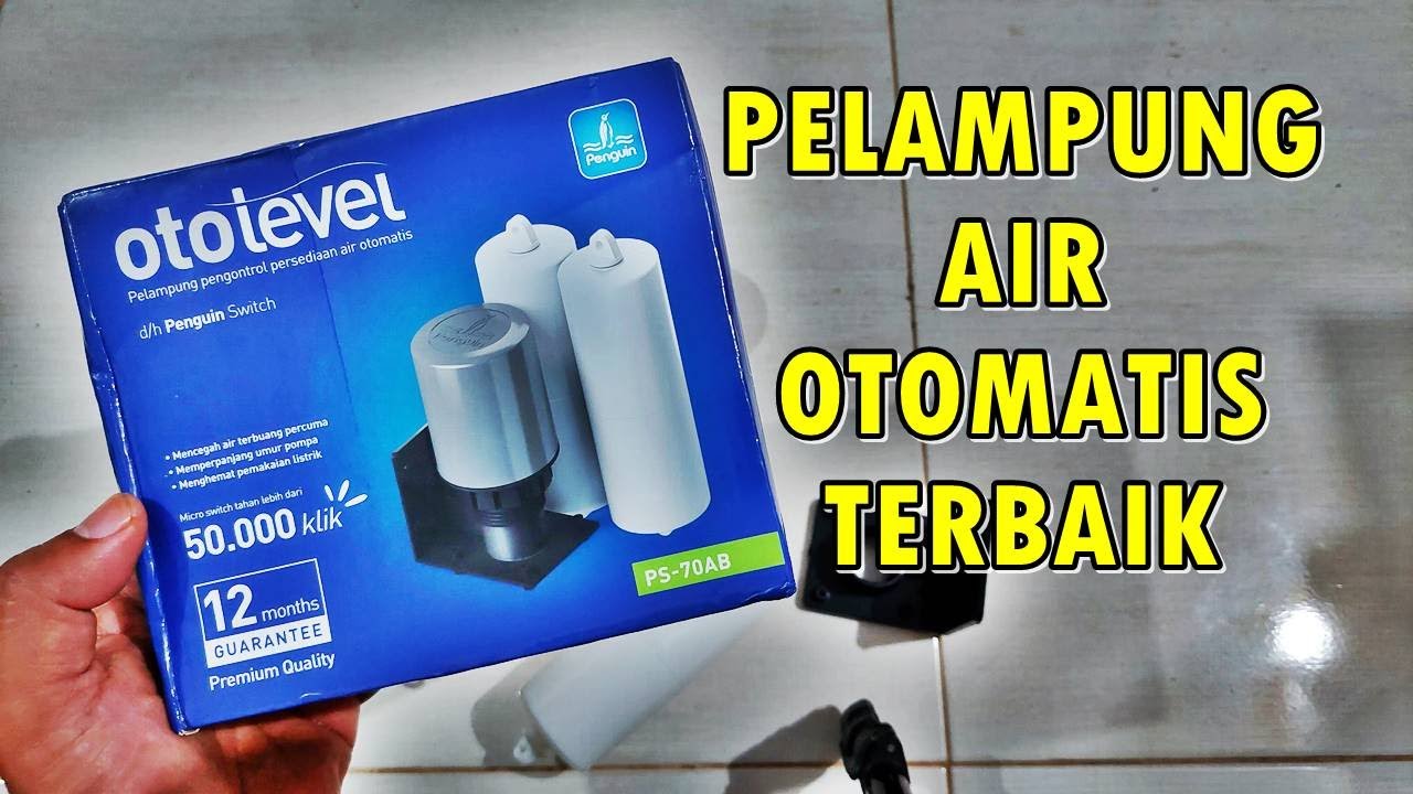 Pelampung Air Otomatis Radar Otolevel Penguin (UNBOXING)