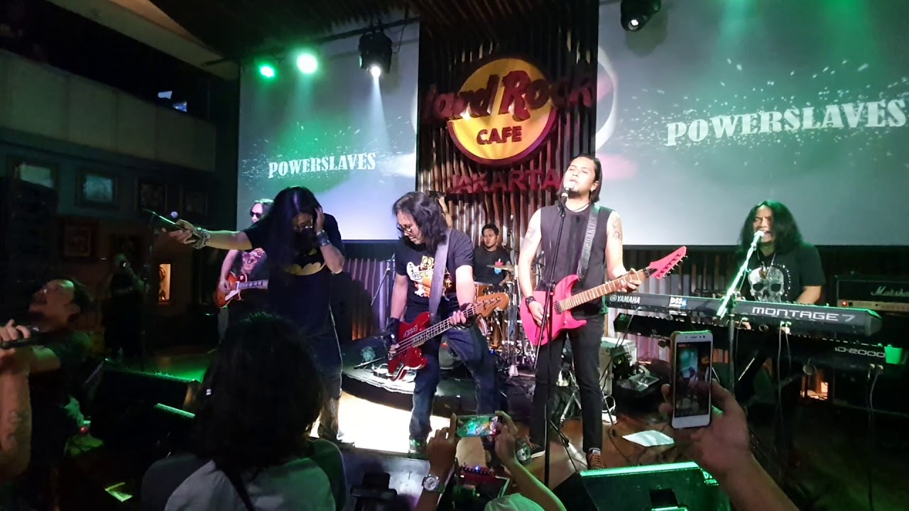 Power slaves - impian live at hard rock cafe jakarta