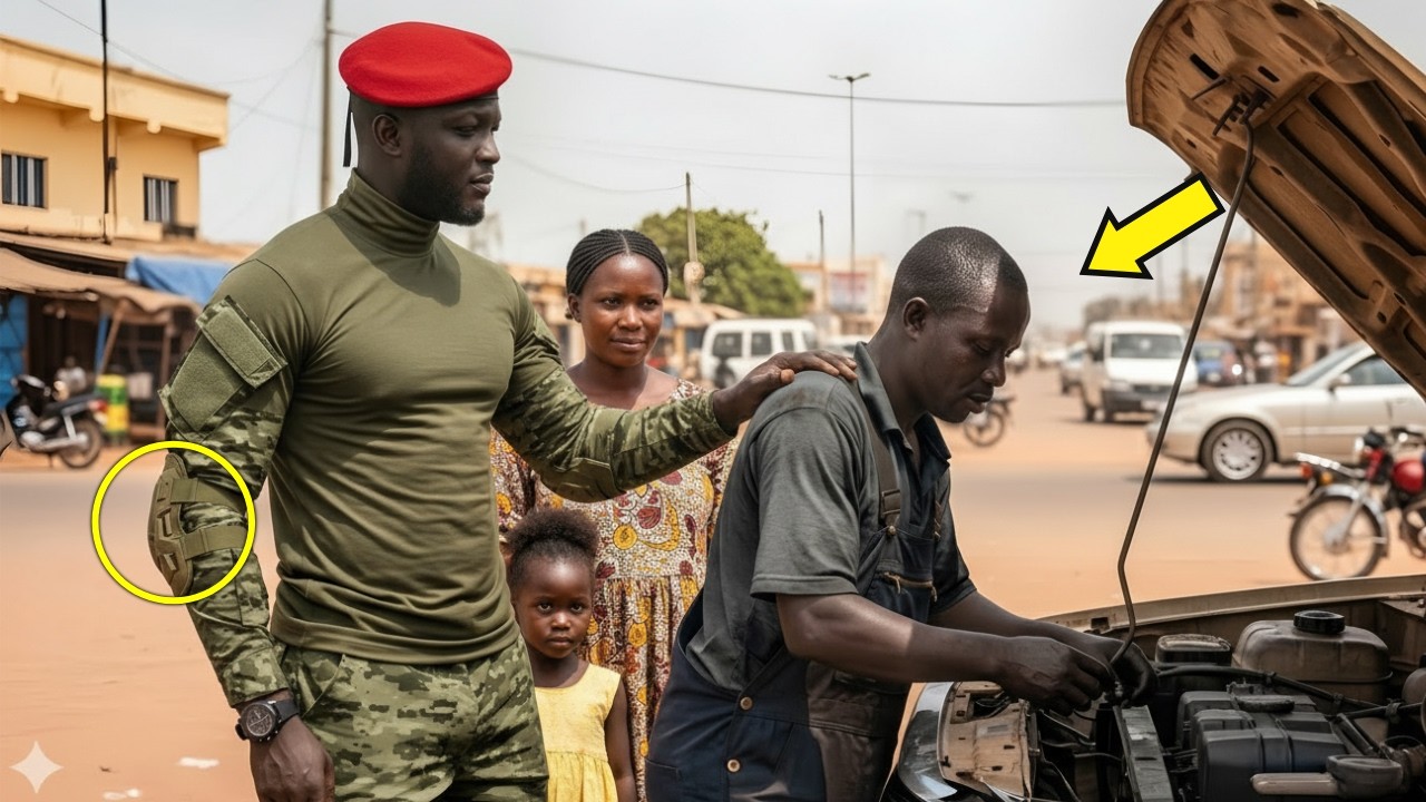 Burkina Faso President Ibrahim Traoré Met His Poor Mechanic Friend After Years — What He Did For