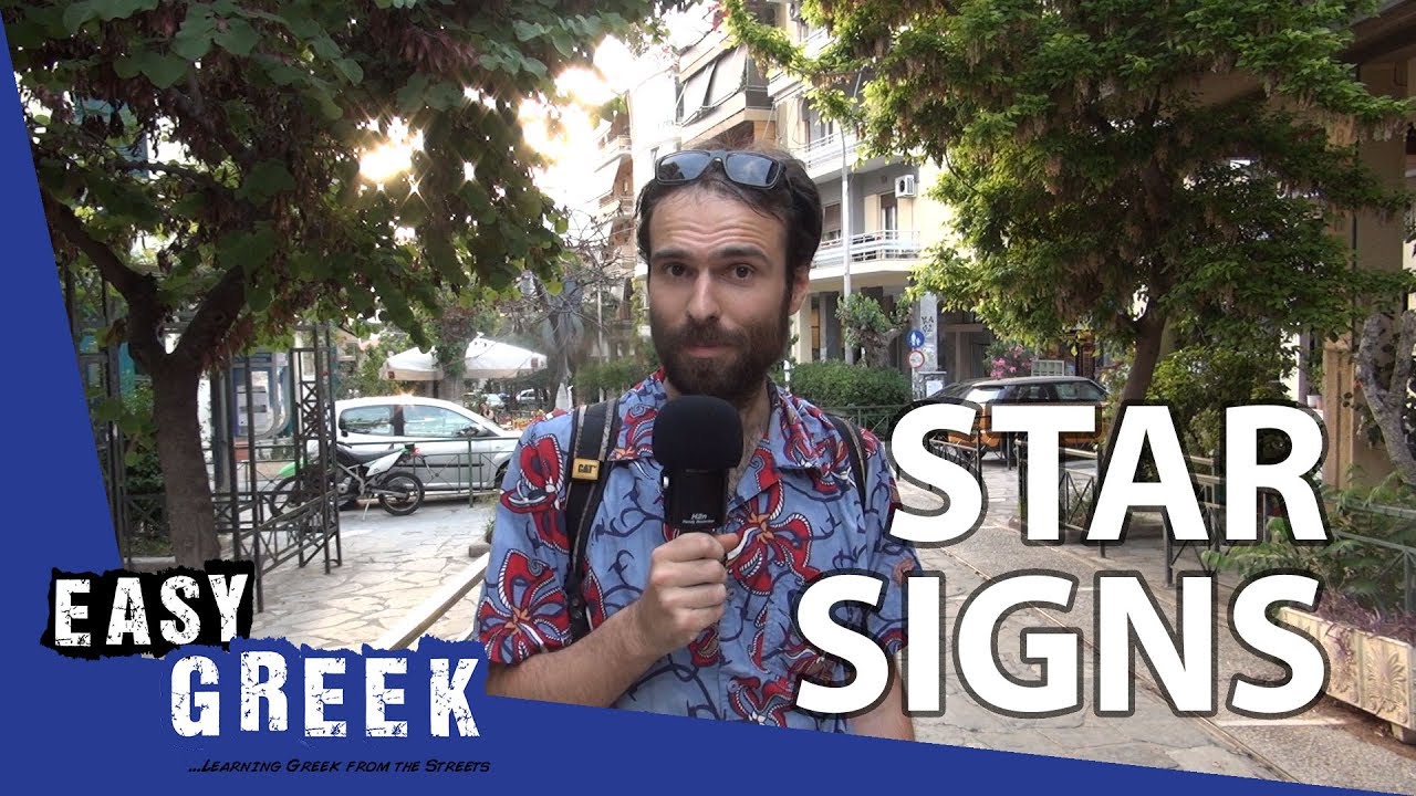 Star signs | Easy Greek 4
