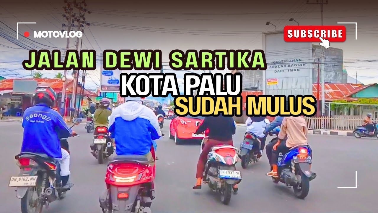 Masih suasana Ngabuburit, kita Motoran di Kota Palu dari belakang Walikota sampai Jalan Touwa