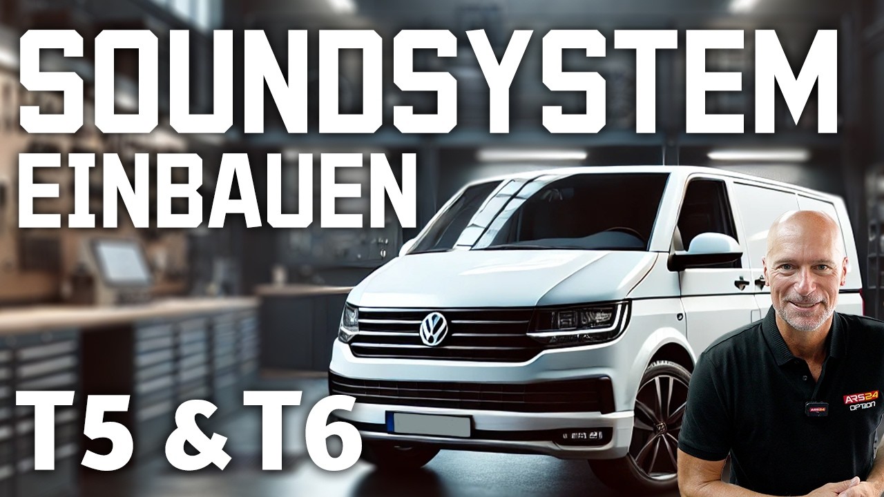 VW T5 / T6 Soundsystem nachrüsten mit DSP Endstufe, Subwoofer und Lautsprecher