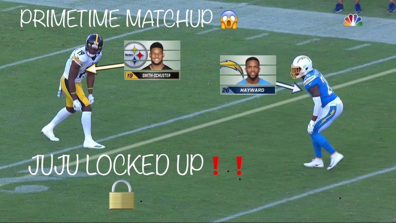 Juju Smith Schuster vs Casey Hayward (2019) WR vs CB