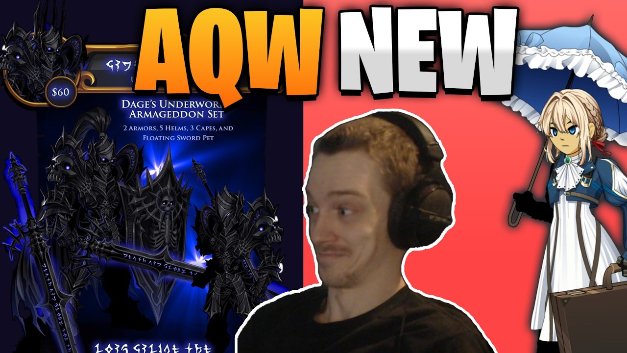 AQW Infinity Kickstarter Updates! $60 Legion Armor! AQW News