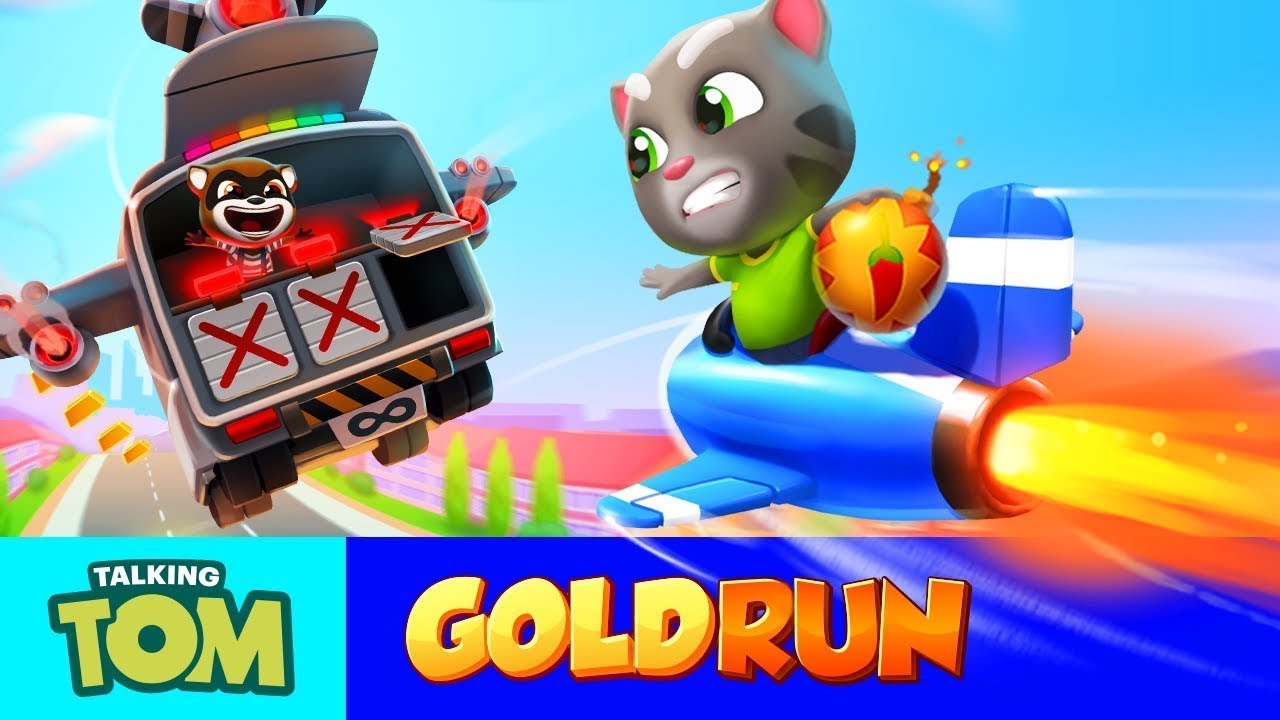Talking Tom Gold Run real adventure game 2023