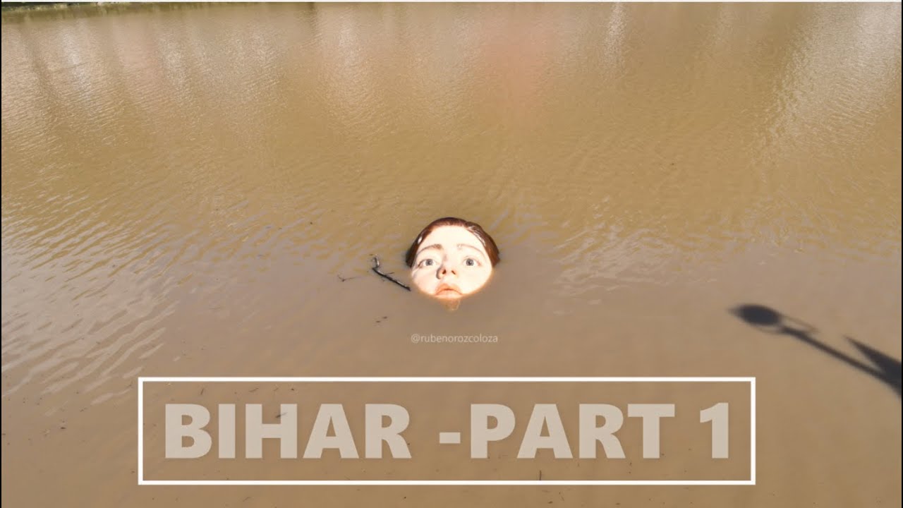 CABEZA EN LA RIA DE BILBAO / BIHAR / ESCULTURA /TIMELAPSE PROCESS /DROWNING  GIRL SCULPTURE  /BILBAO