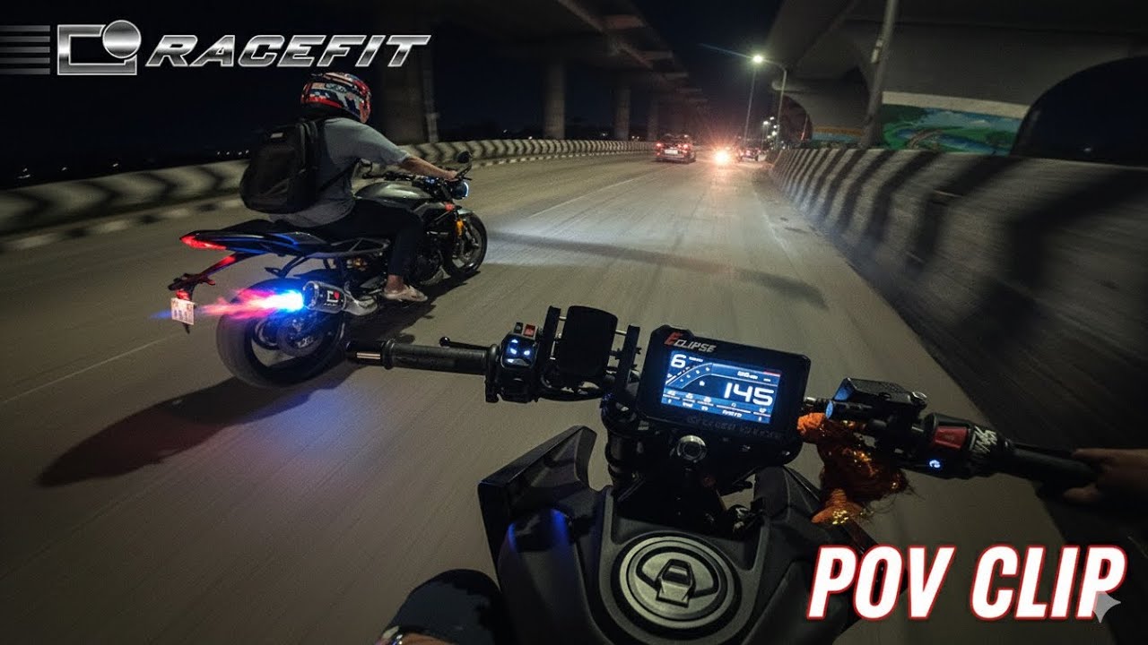StreetTriple 765 RS Racefit Exhaust POV | Loud exhaust | Ride Around the City 