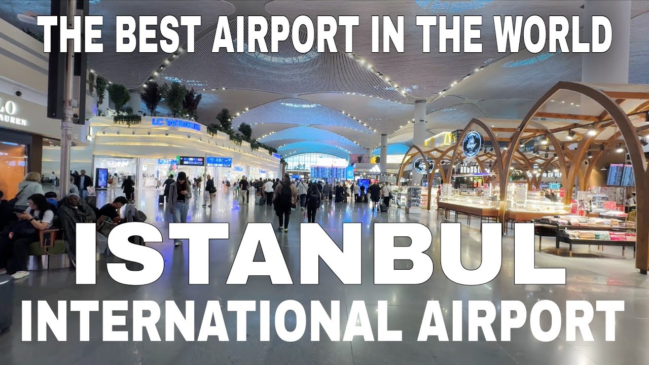 Istanbul International Airport, Turkey || June 2026,  Walking Tour 4K UHD 