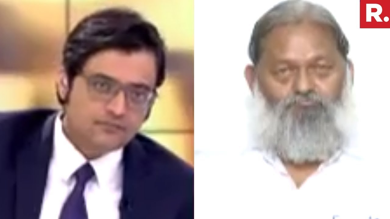 Anil Vij Speaks To Arnab Goswami On #VadraPapers