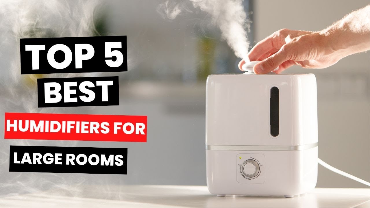 Best Humidifiers For Large Rooms 2023 - (Experience Ultimate Comfort)
