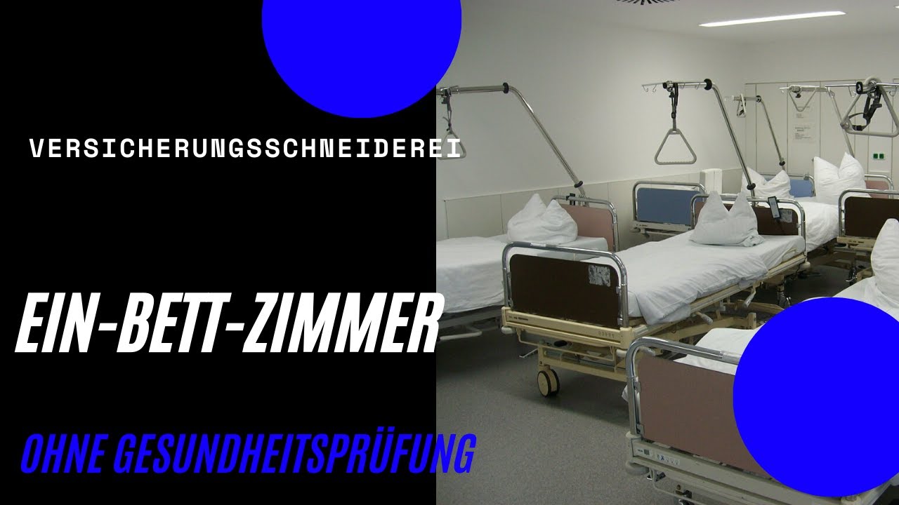 Krankenhaus-Zusatzversicherung OHNE Gesundheitsfragen - einfach erklärt