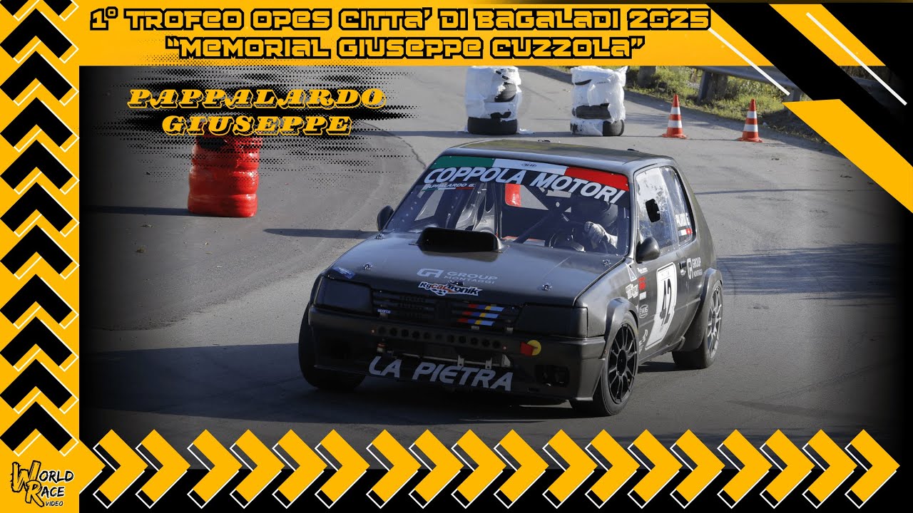 Pappalardo Giuseppe 1&deg; Trofeo Opes Citt&agrave; di Bagaladi 