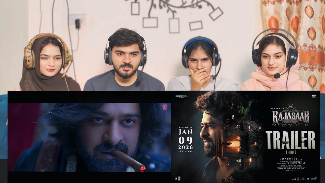 The Raja Saab Trailer Reaction | Prabhas, Maruthi, Thaman, TG Vishwa Prasad, Krithi Prasad
