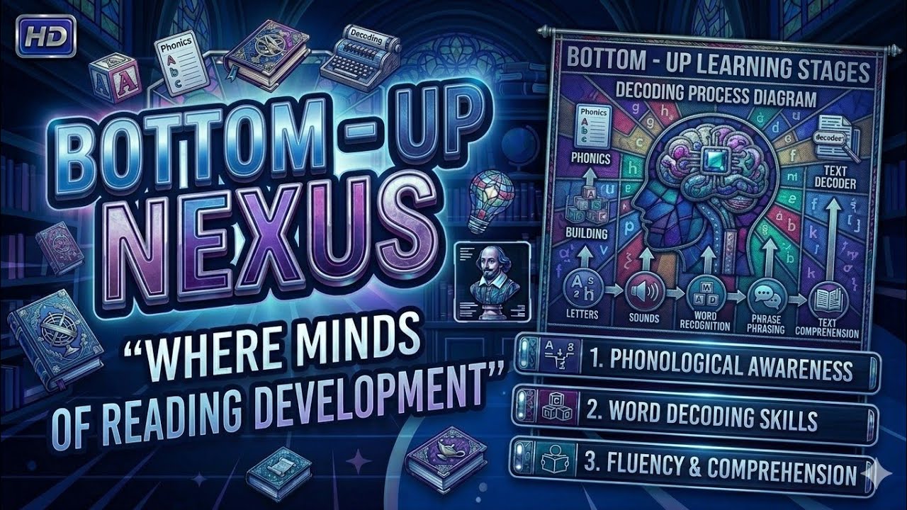 Bottom-Up Model | Models of Reading Development | B.Ed. (Hons.)