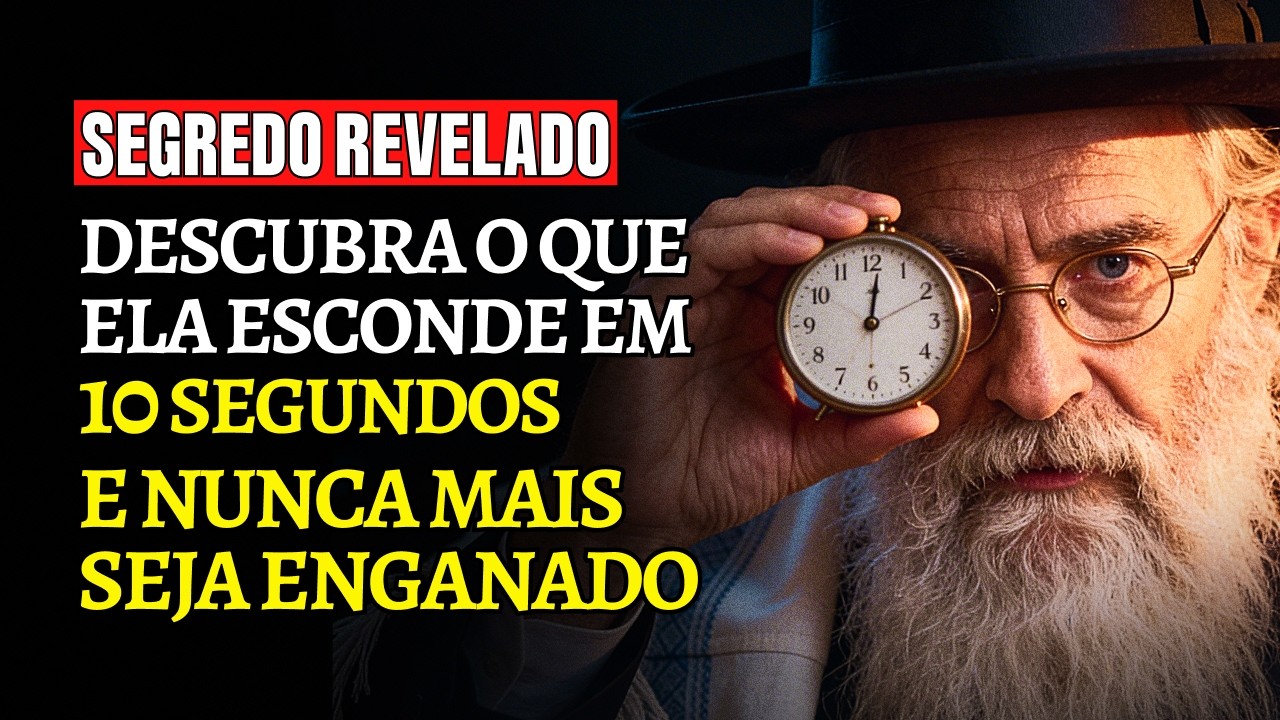 SAIBA A INTENÇÃO de Uma Pessoa em Segundos — Parece Ilegal, Mas Funciona | Sabedoria Judaica