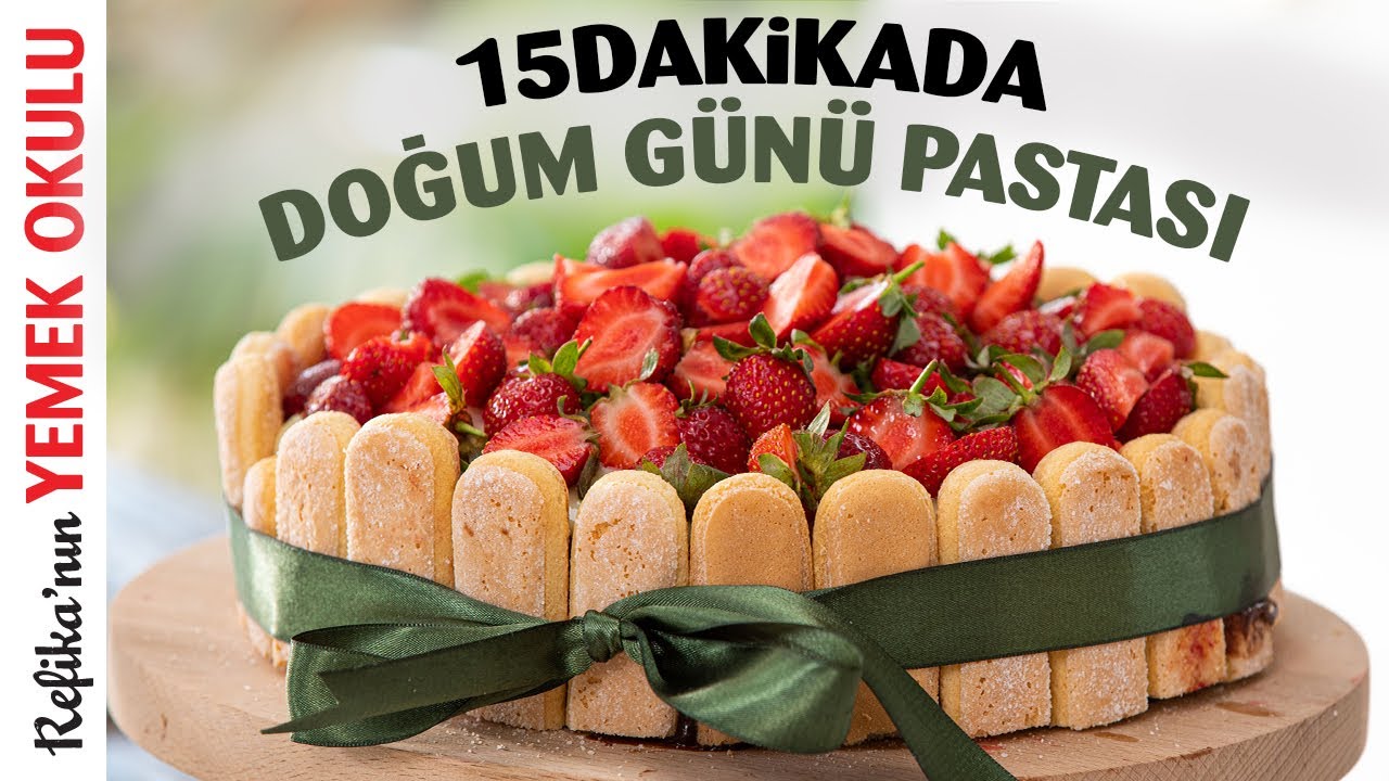 15 Dakikada 85 TL'ye 12 Kişilik Pratik Doğum Günü Pastası Tarifi | Ev Yapımı Yaş Pasta Tarifi