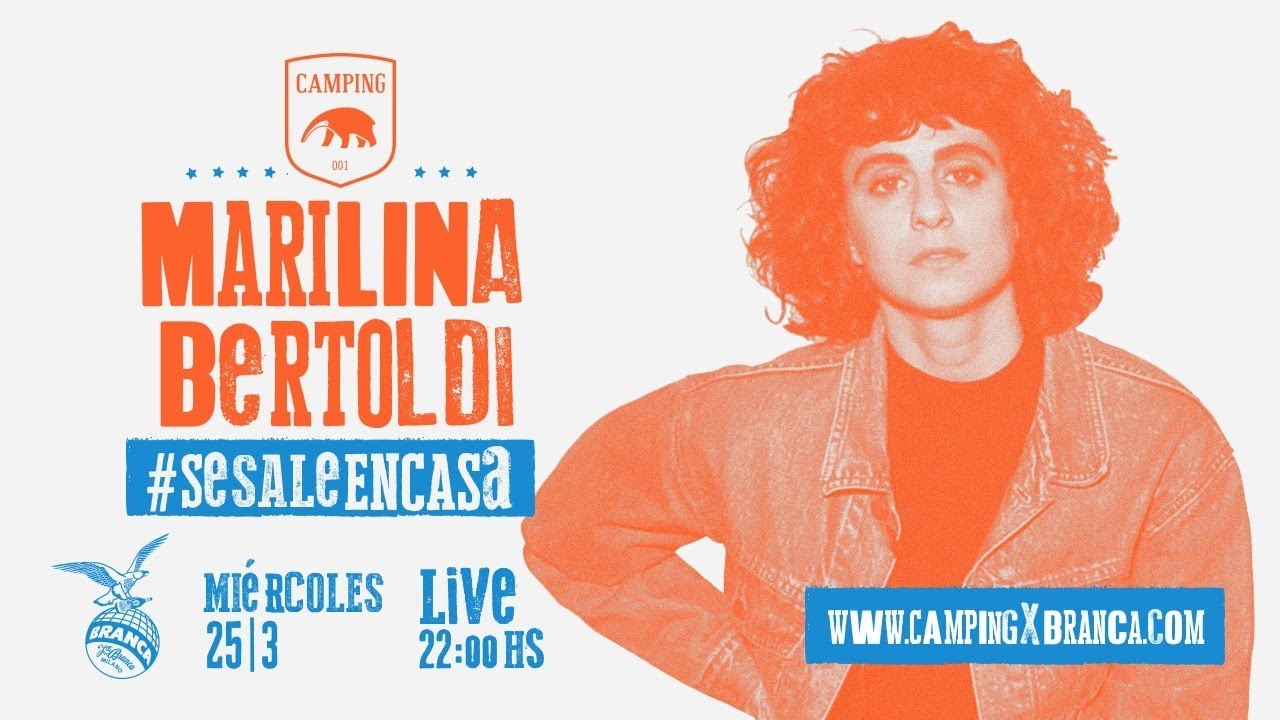 Marilina Bertoldi en Directo - Camping x Branca.-