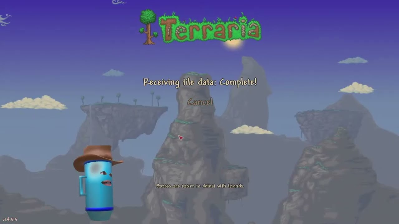 My First Blind Terraria First Playthrough!! Terraria Gameplay.