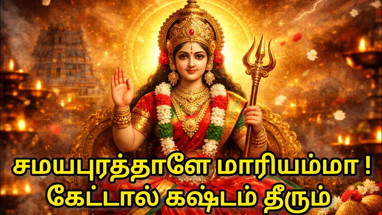 சமயபுரத்தாளே மாரியம்மா  | Powerful Samayapuram Mariamman Song | Amma Arul