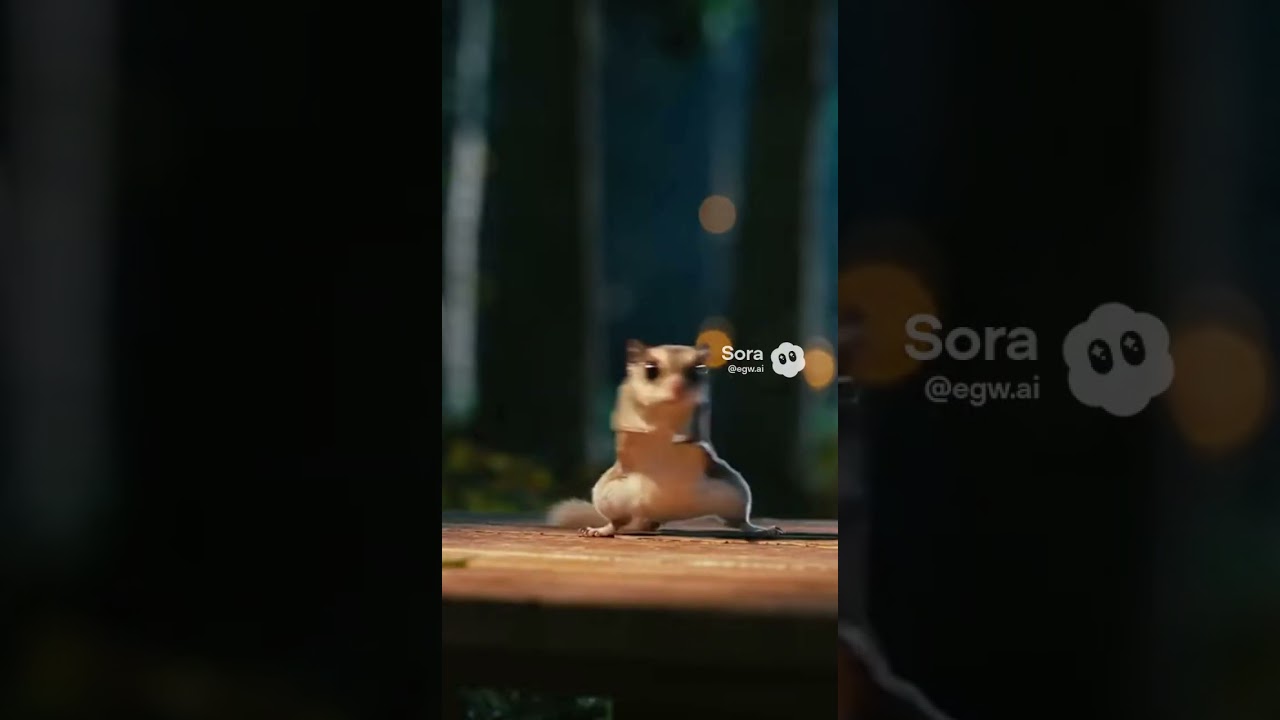 Momonga Dances in the Forest
