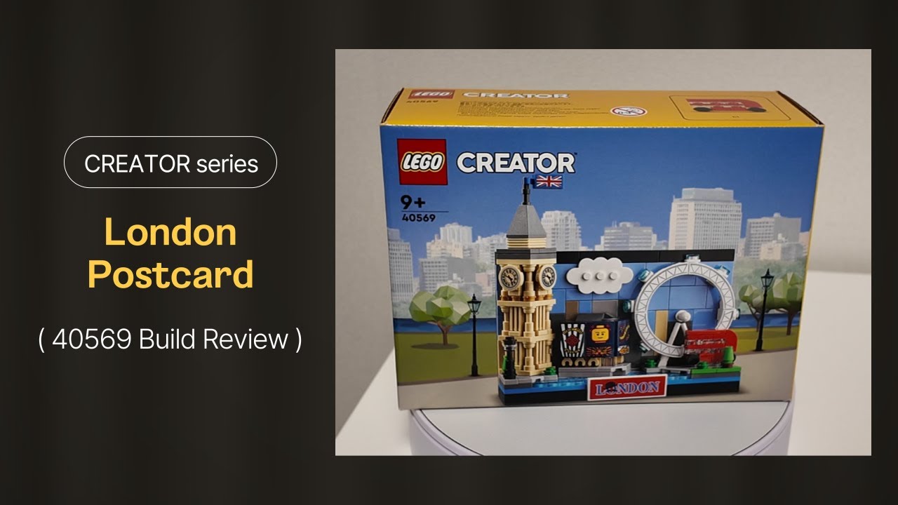 LEGO London Postcard (40569) build review full ver. #lego #legocreator #legobuild