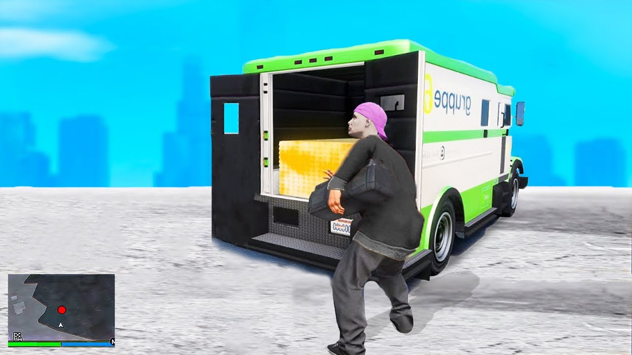 Am JEFUIT o MASINA care TRANSPORTA BANI in GTA 5!