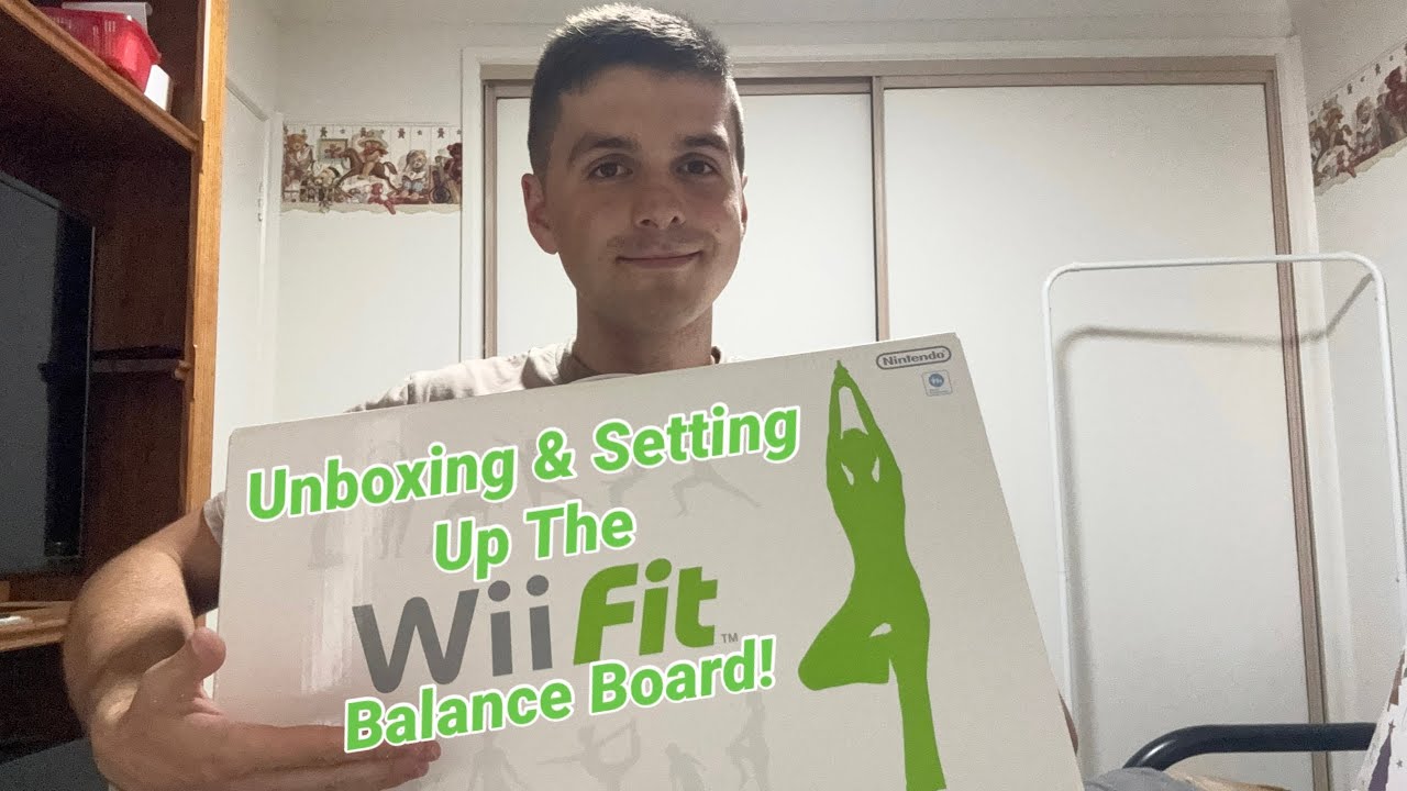 Unboxing & Setting Up The Wii Fit Balance Board
